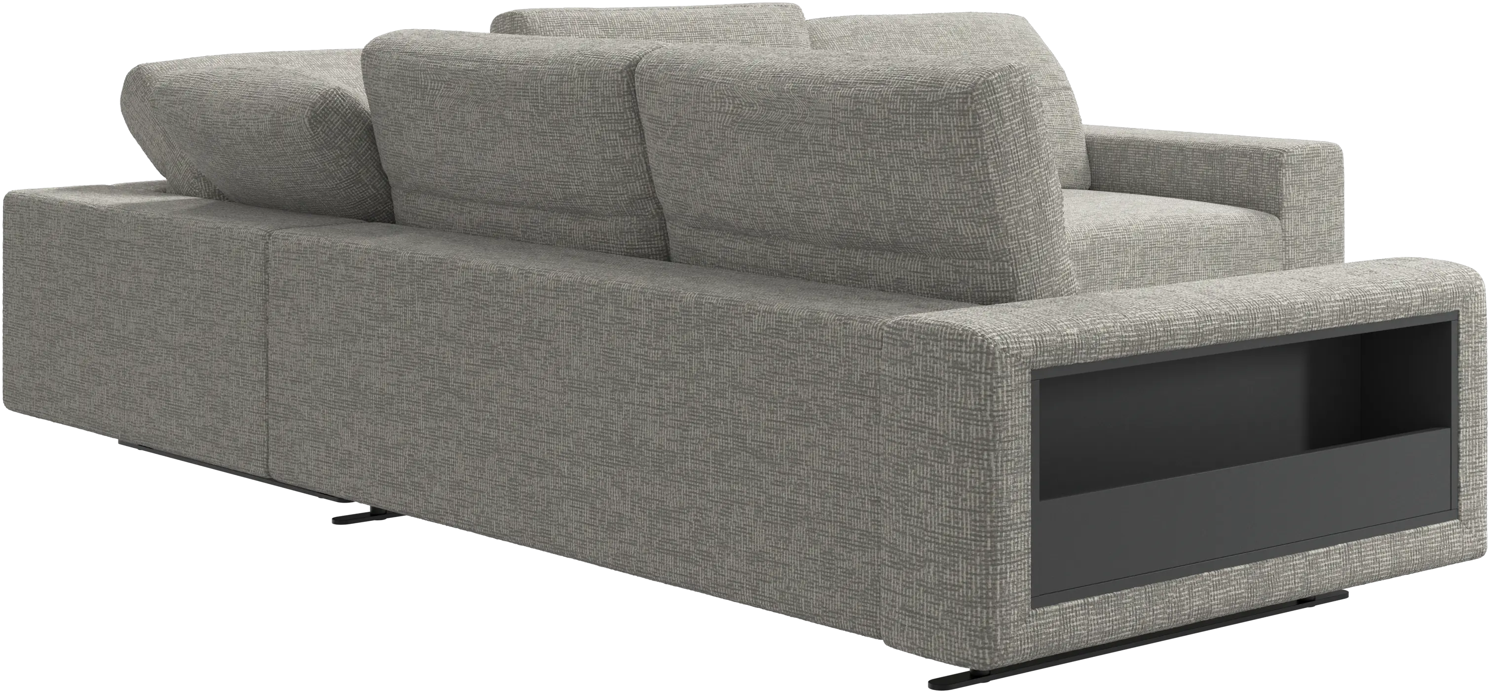 Hampton コーナーソファ （リクライニング機能＆左収納付き） | sofa